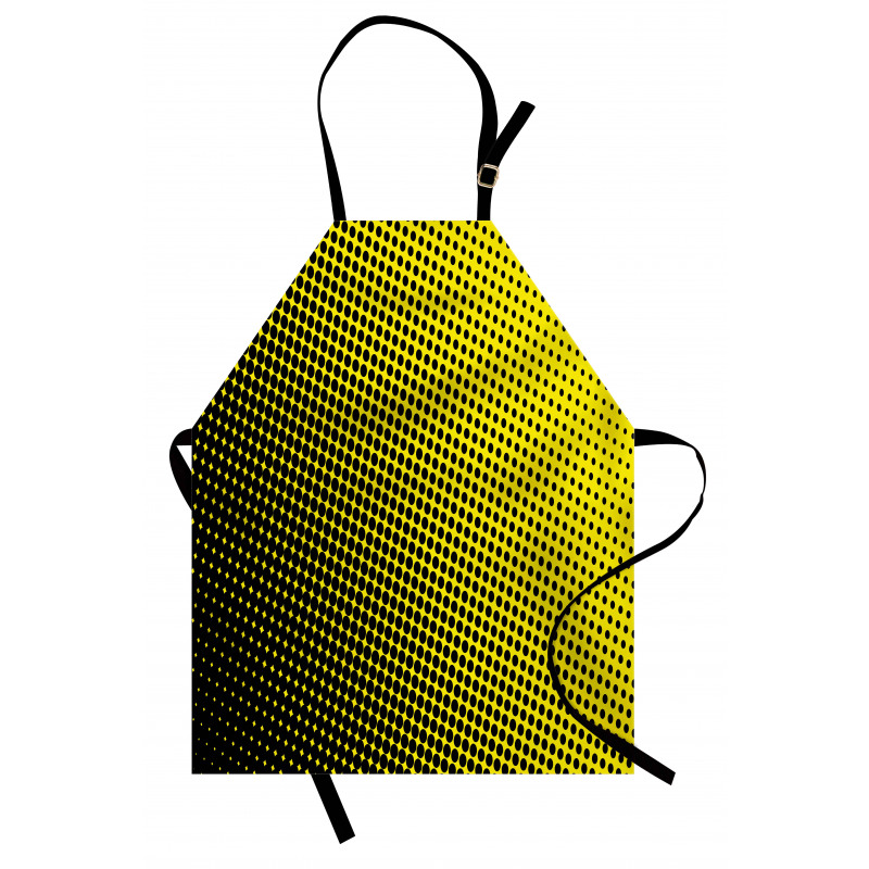 Yellow Themed with Dots Apron