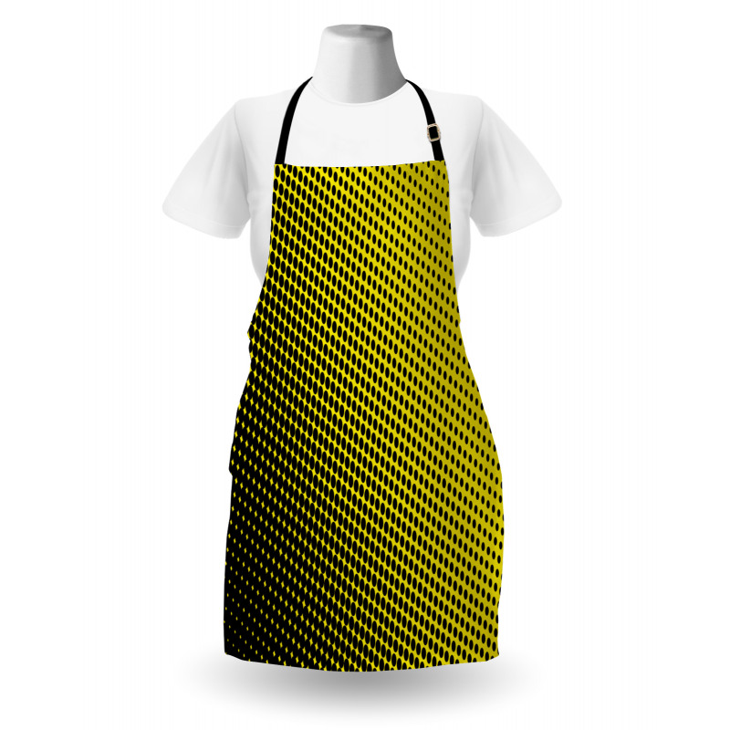 Yellow Themed with Dots Apron