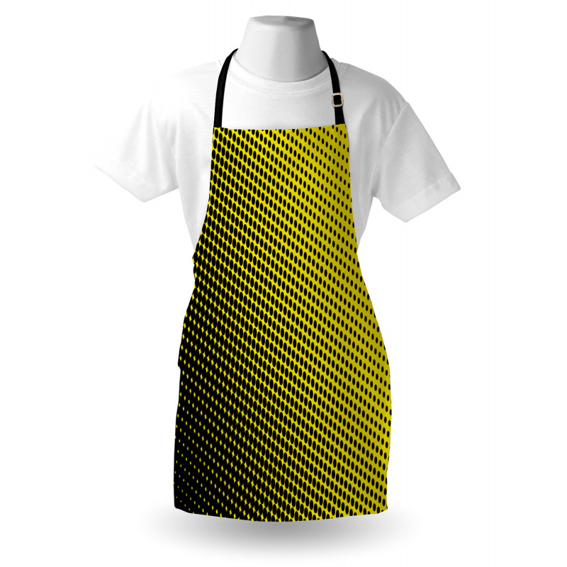 Yellow Themed with Dots Apron