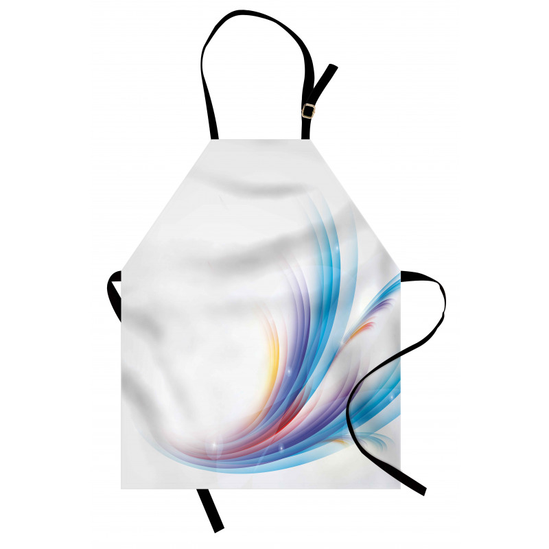 Rainbow Inspired Waves Apron