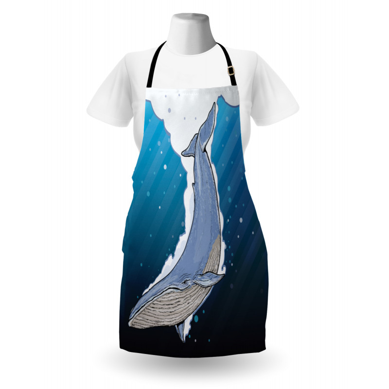 Ocean Whale Fish Swims Apron