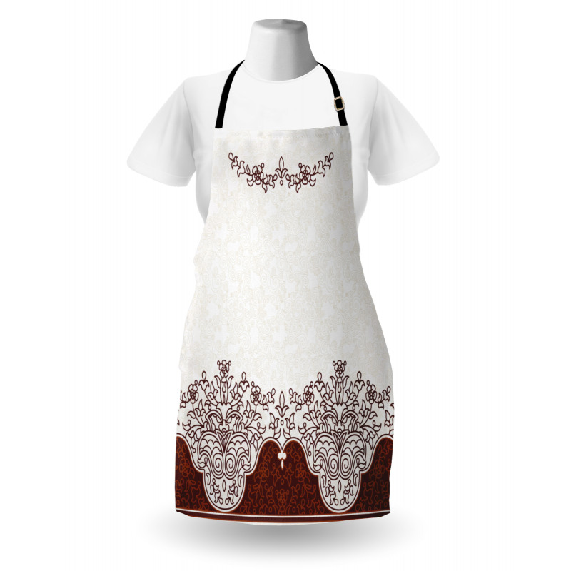 Floral Persian Design Apron