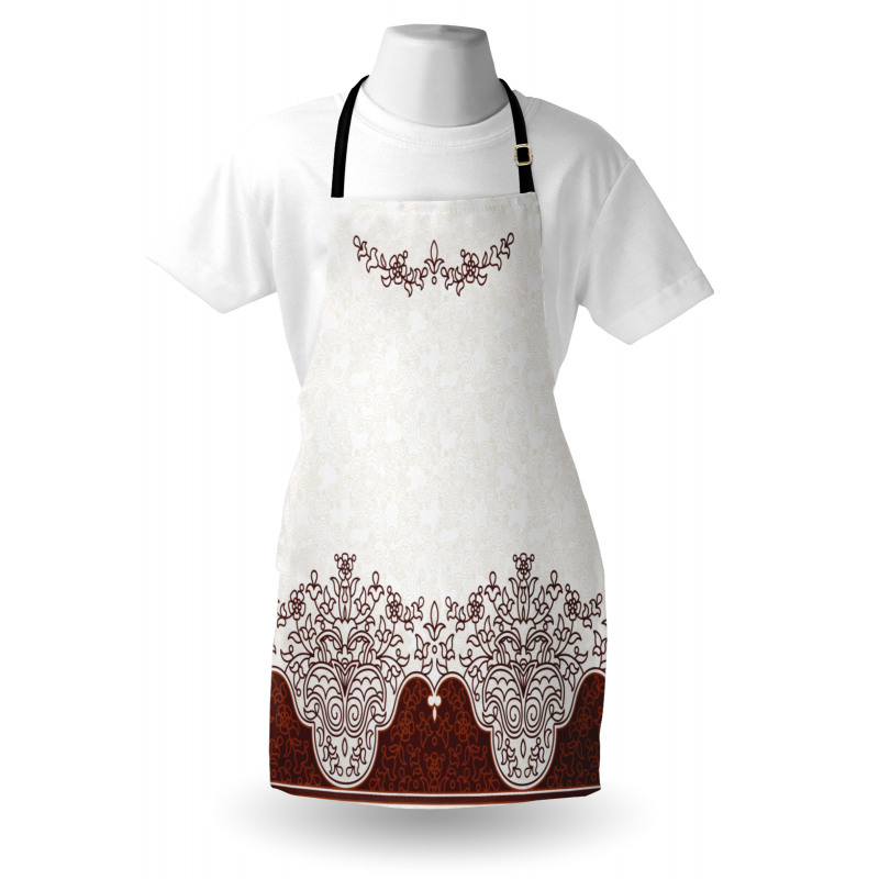 Floral Persian Design Apron