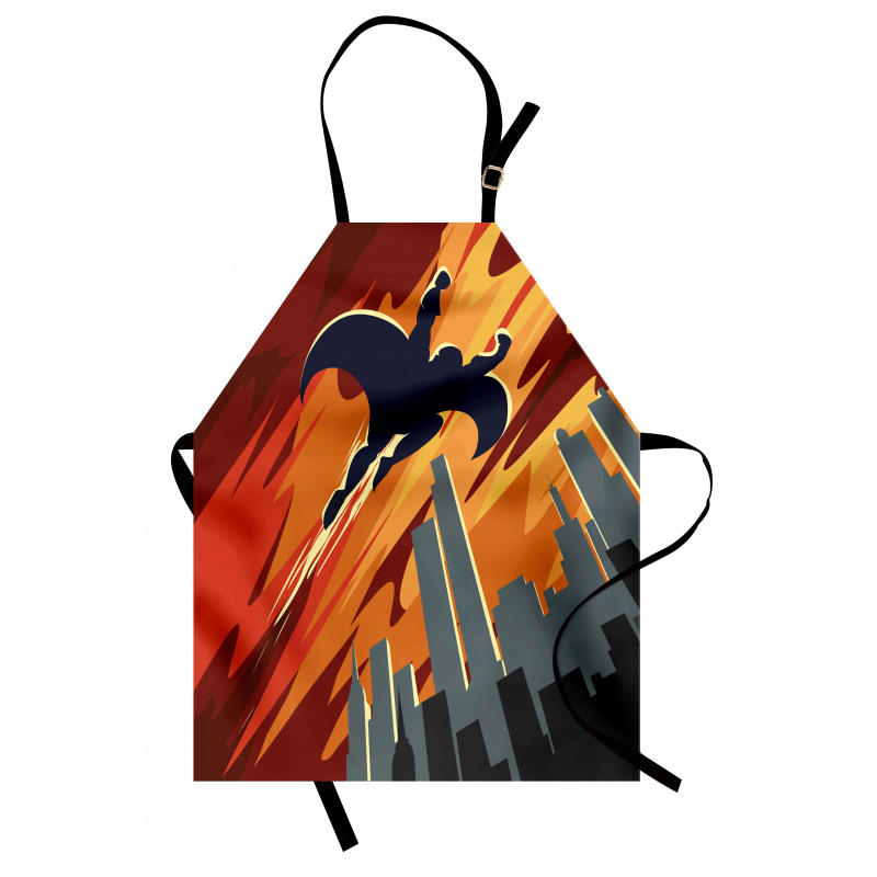 Flying Superhero Apron