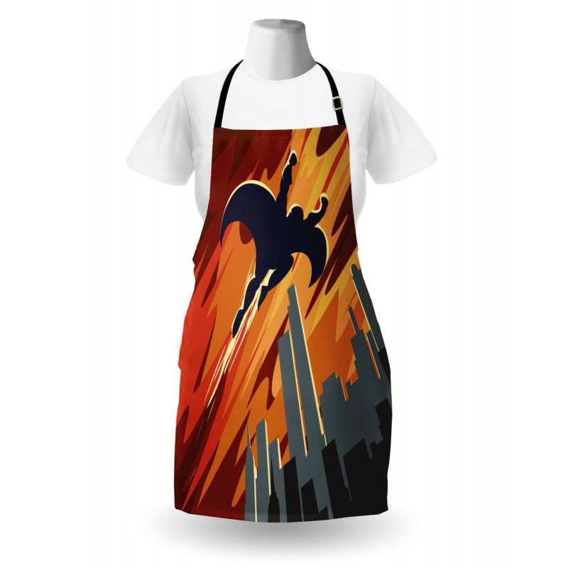 Flying Superhero Apron