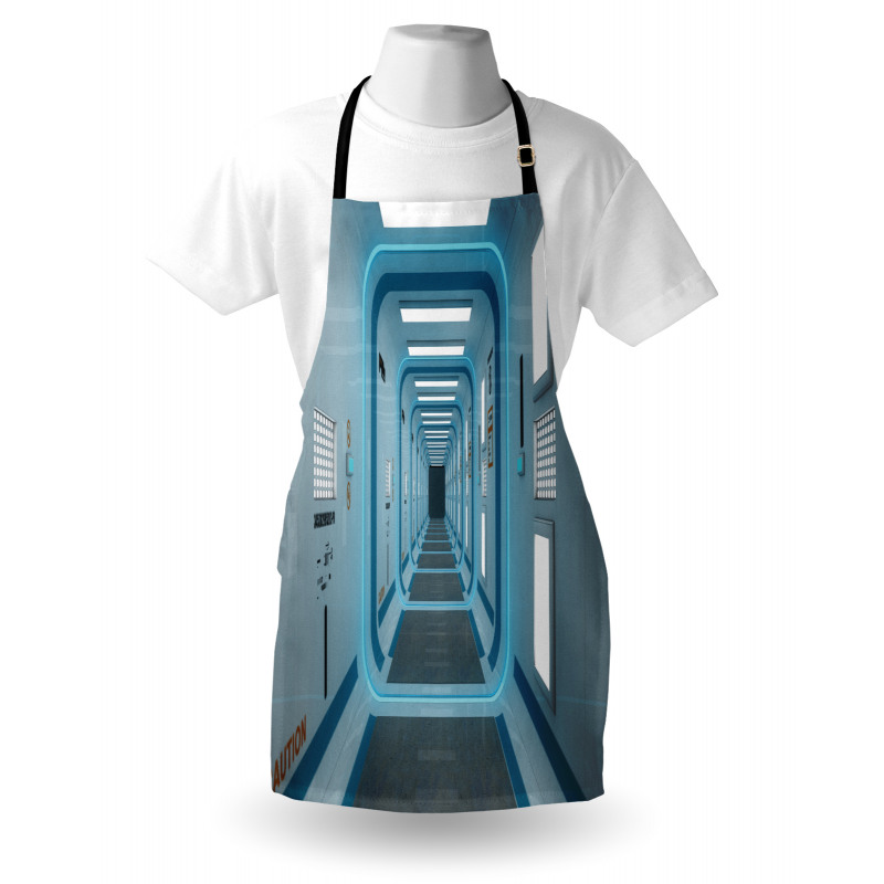 Ufo Galactic Print Apron