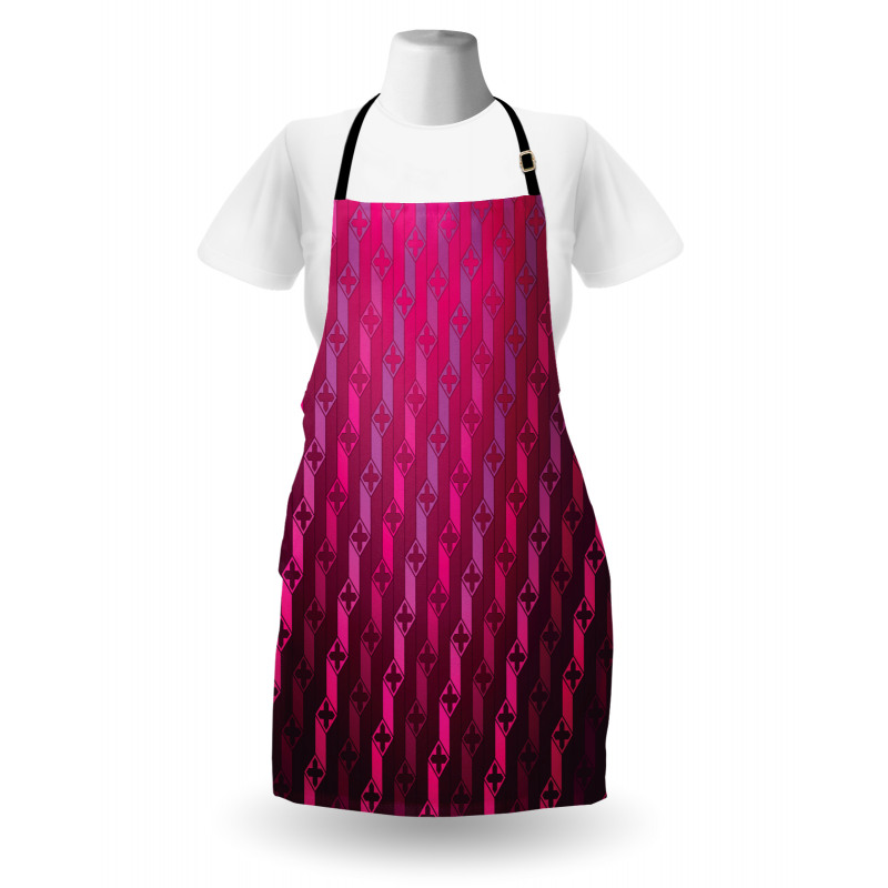 Abstract Striped Art Apron