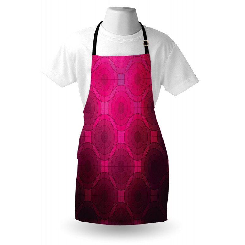 Disc Circle Shapes Apron