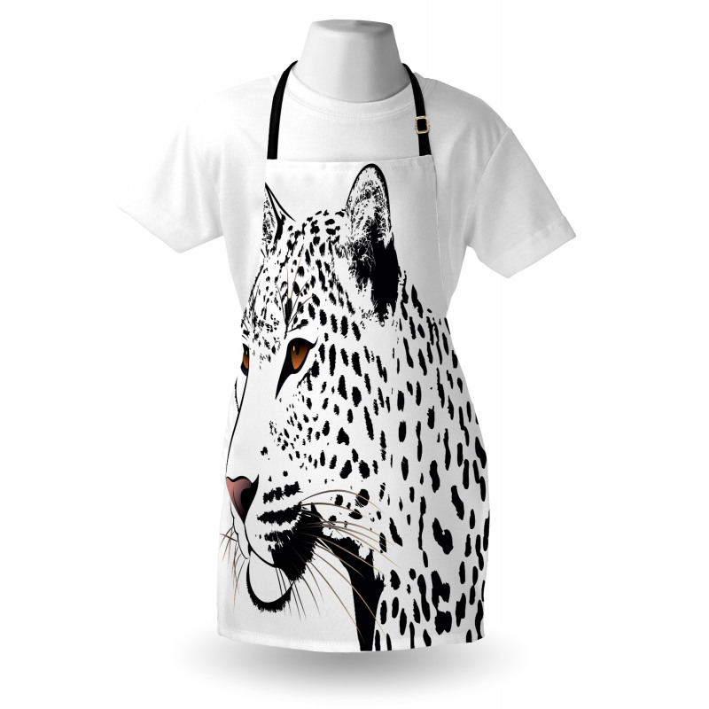 Leopard Big Cat Spots Apron