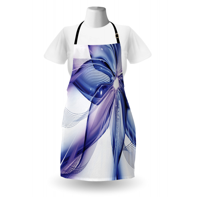 Geometric Flowers Apron