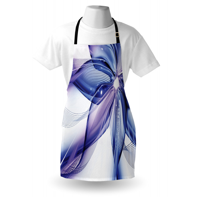 Geometric Flowers Apron