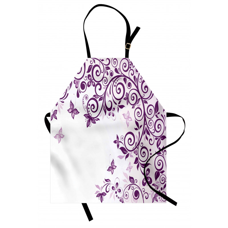 Lilium Floral Branch Apron