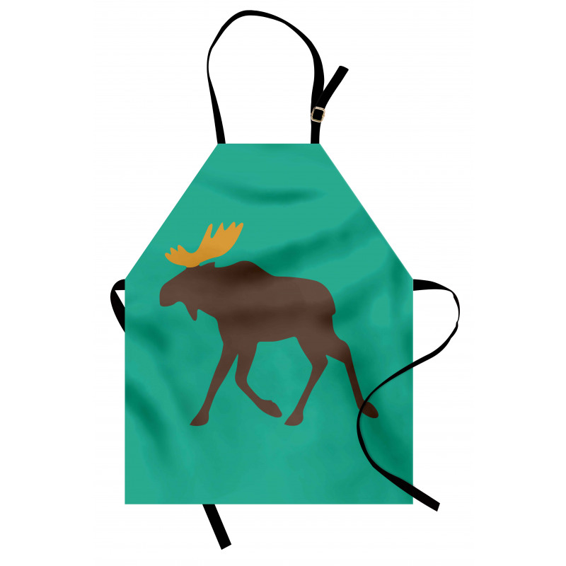 Deer Family and Antlers Apron