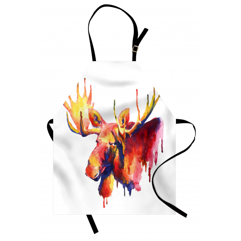 Psychedelic Watercolors Apron