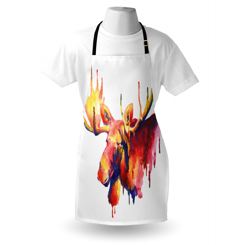 Psychedelic Watercolors Apron