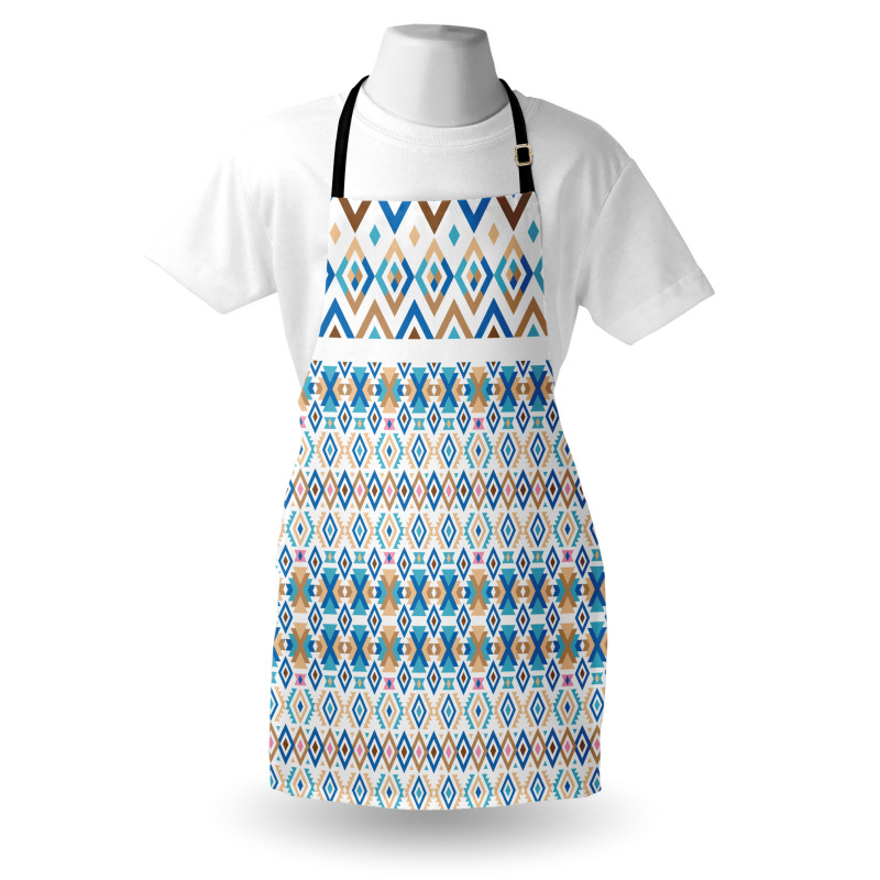 Geometric Native Aztec Motifs Apron