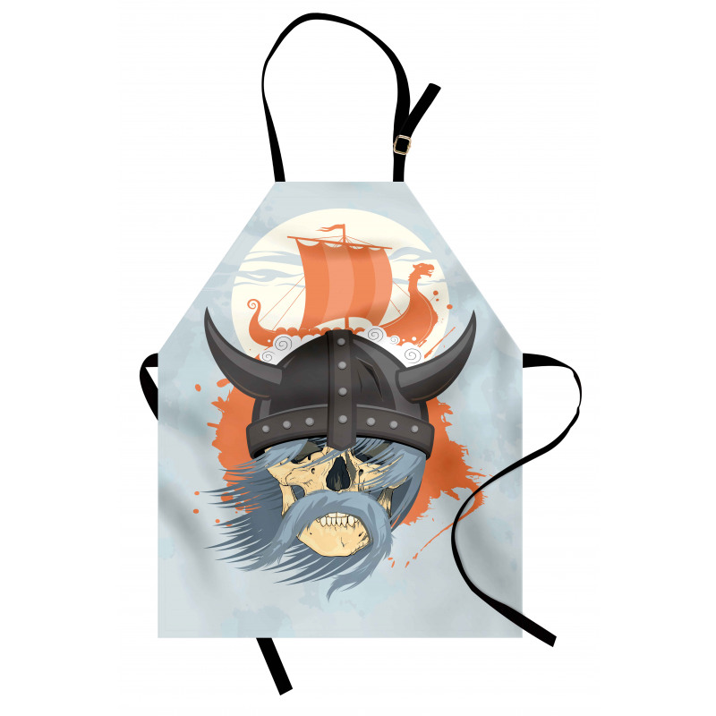 Ghost Warrior Cartoon Apron