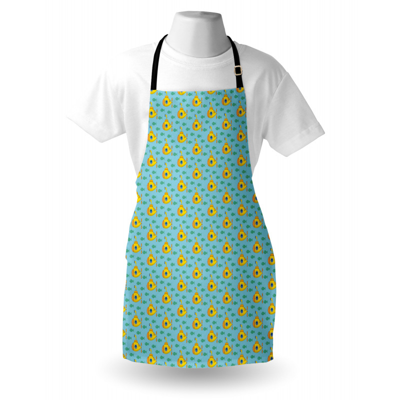 Aqua Art Fish Apron