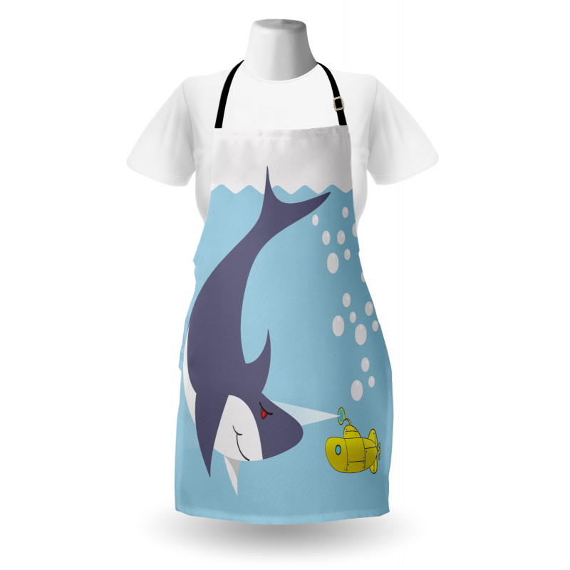 Shark Bubbles Apron