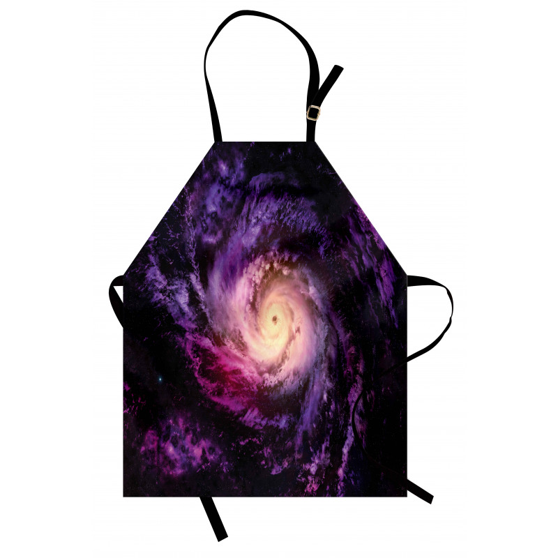 Cloudy Space Cosmos Apron