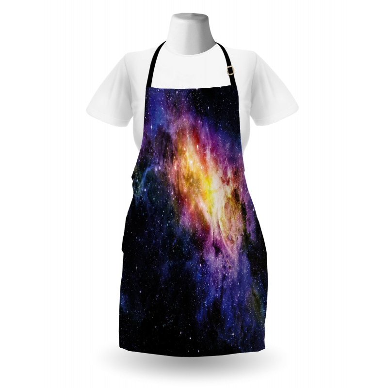 Alluring Nebula Stars Apron