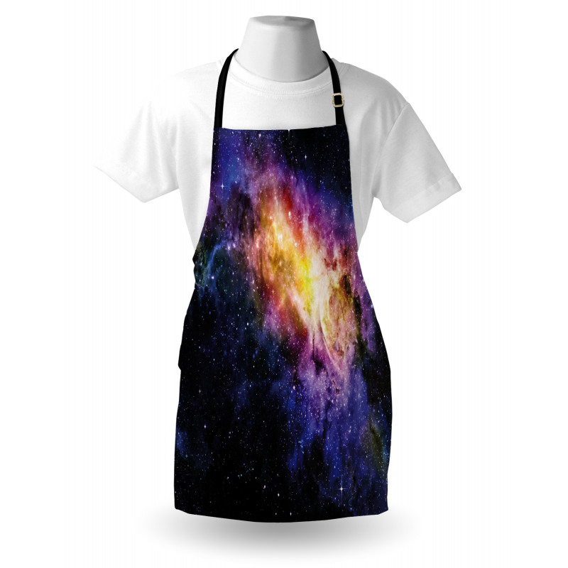 Alluring Nebula Stars Apron