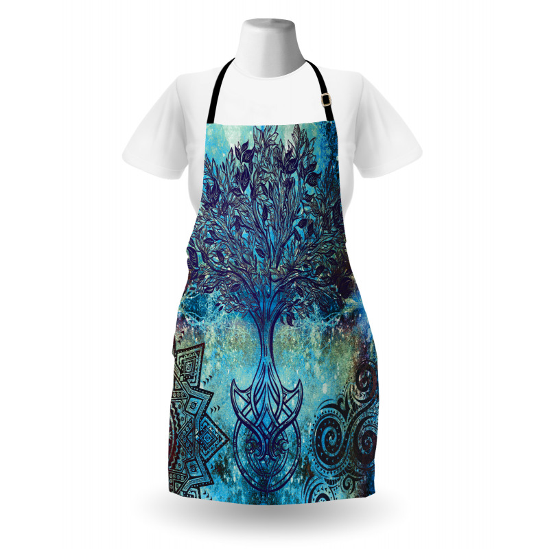 Mandala Trees Apron