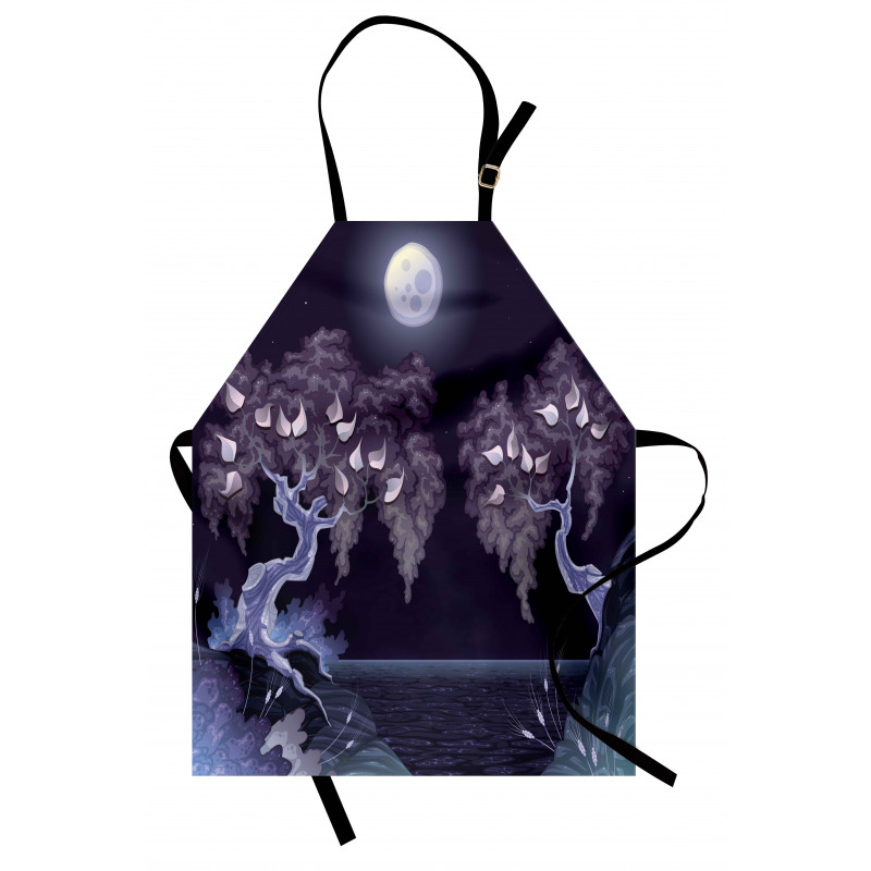 Dramatic Night Apron