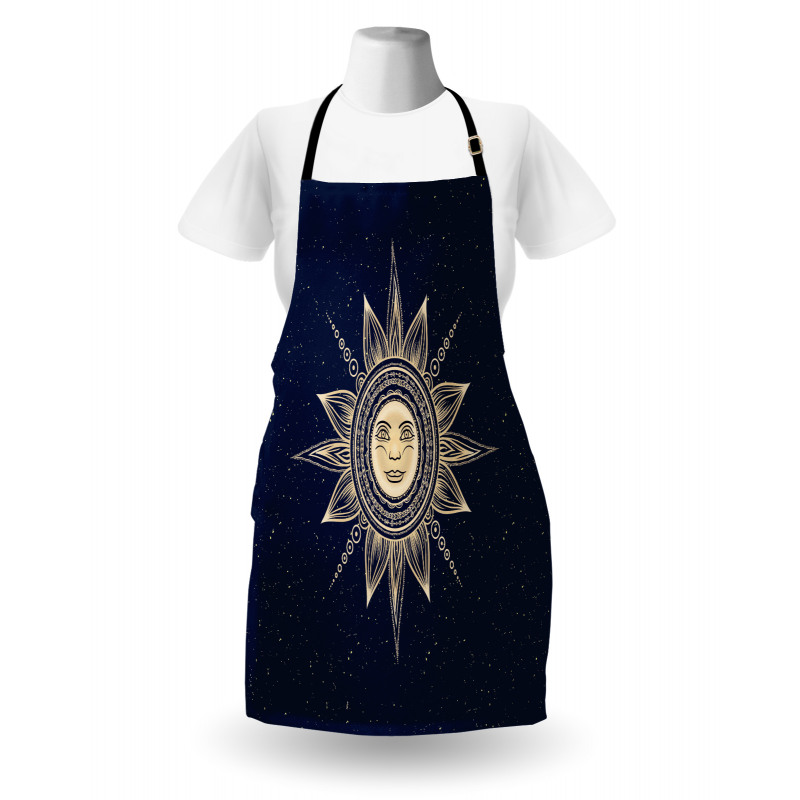 Occult Sun Myth Apron