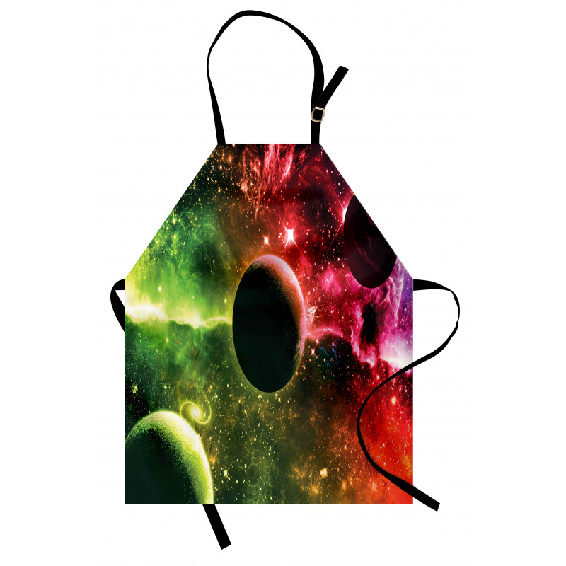 Cosmos Galaxy Nebula Apron