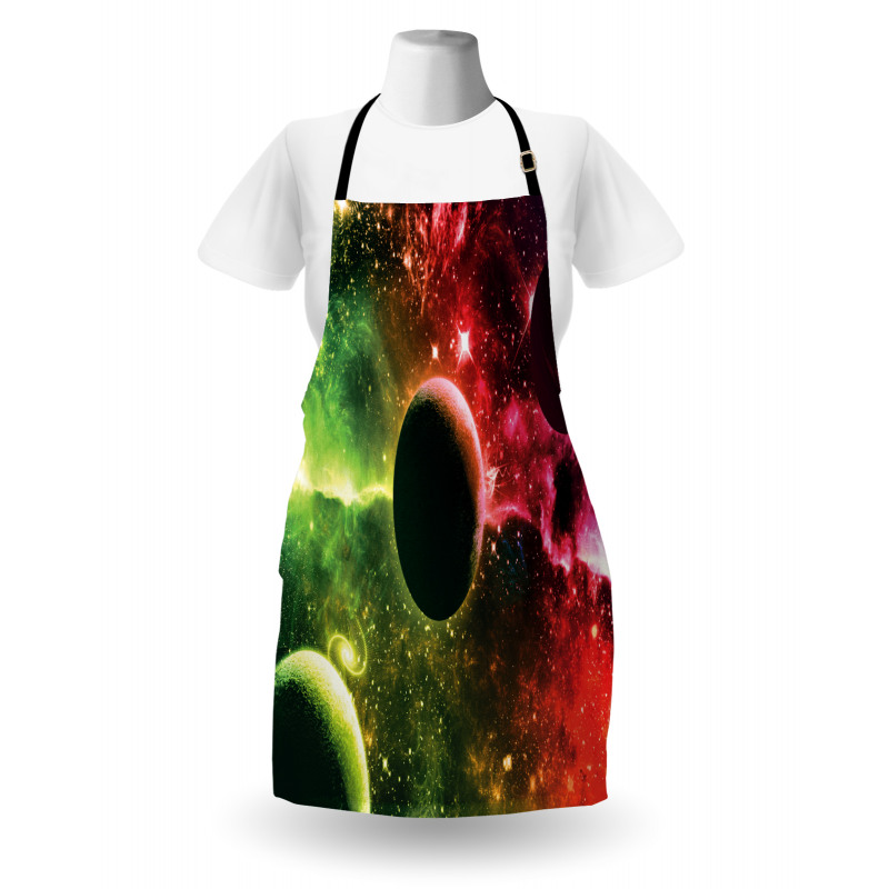 Cosmos Galaxy Nebula Apron