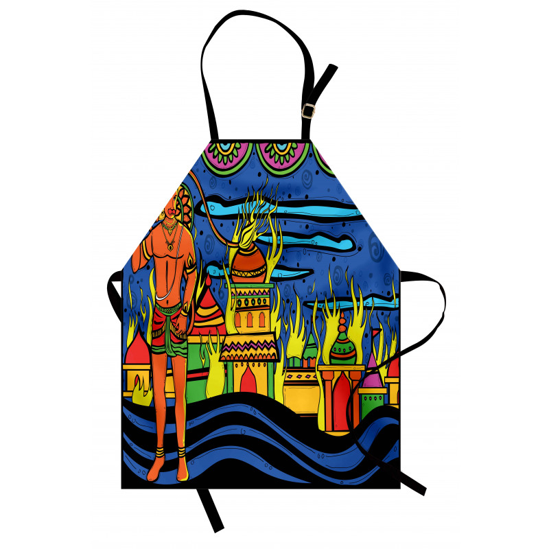 Bohemian Oriental Art Apron