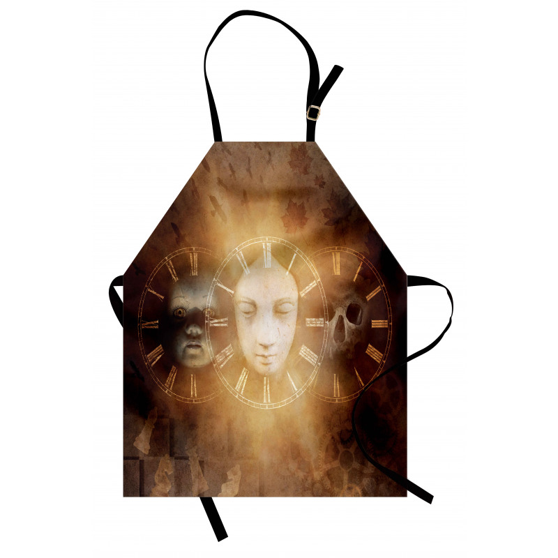 Spooky Scary Skull Baby Apron