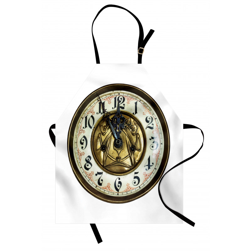 Antique Clock with Face Apron