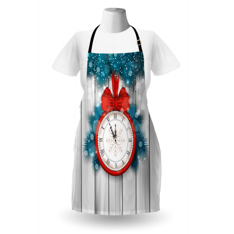 Midnight Clock Pine Apron