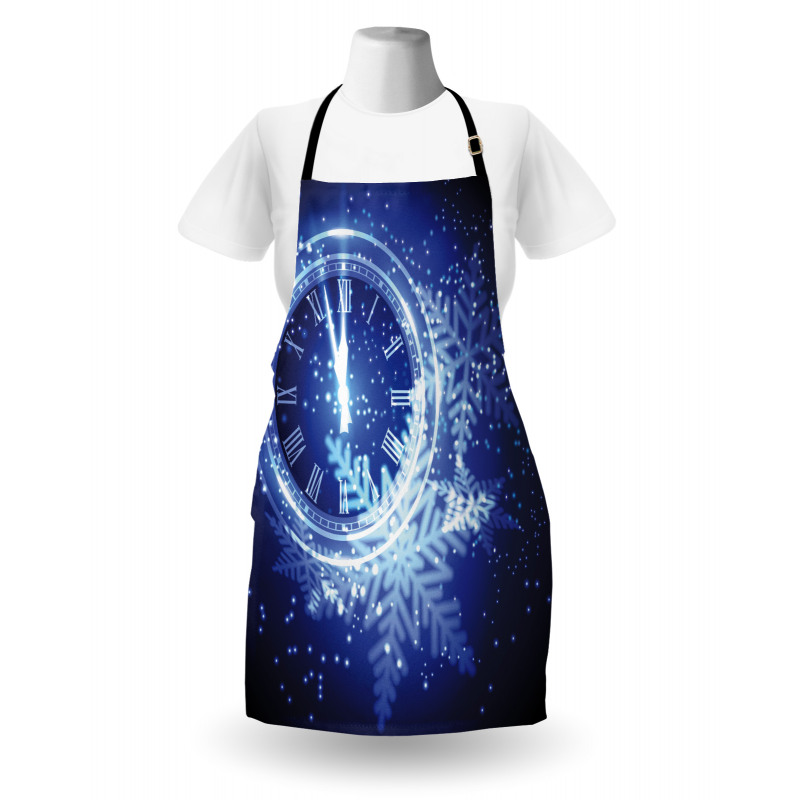 Snowflakes Pattern Apron