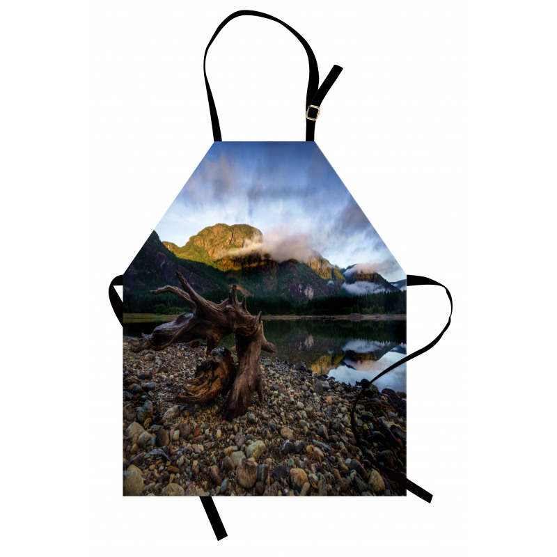 Mountain Lake Skies Apron