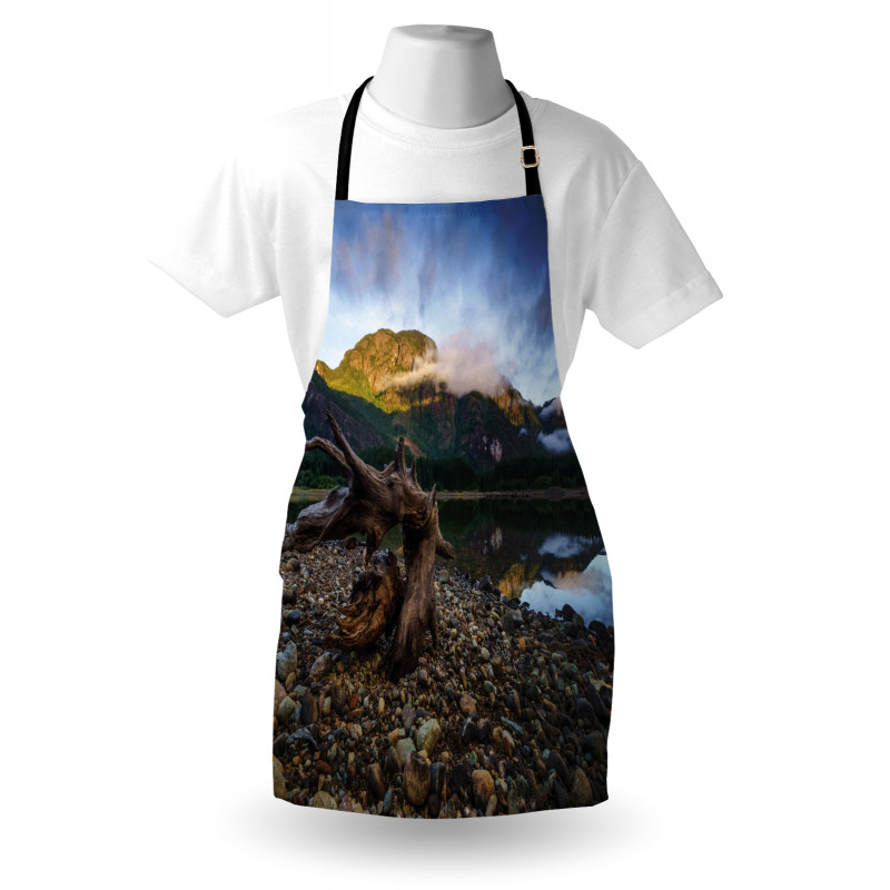 Mountain Lake Skies Apron