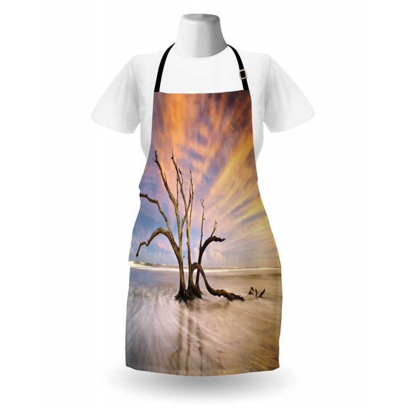 Dead Tree Sun Driftwood Apron