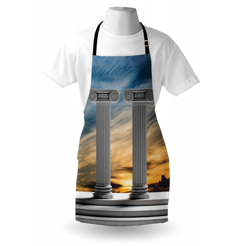 Marble Pillars Apron