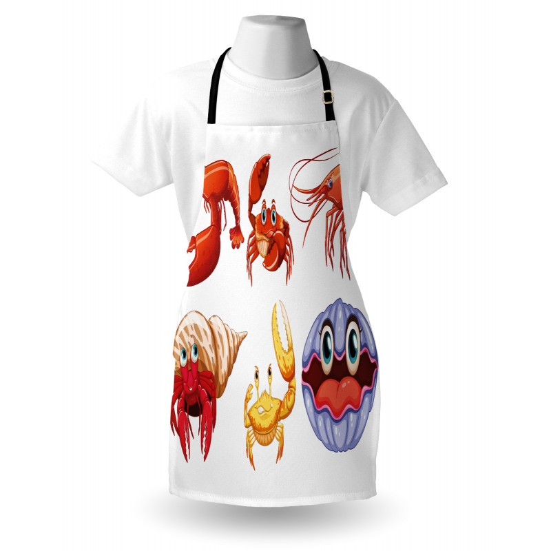 Crab Hermit Crab Lobster Apron