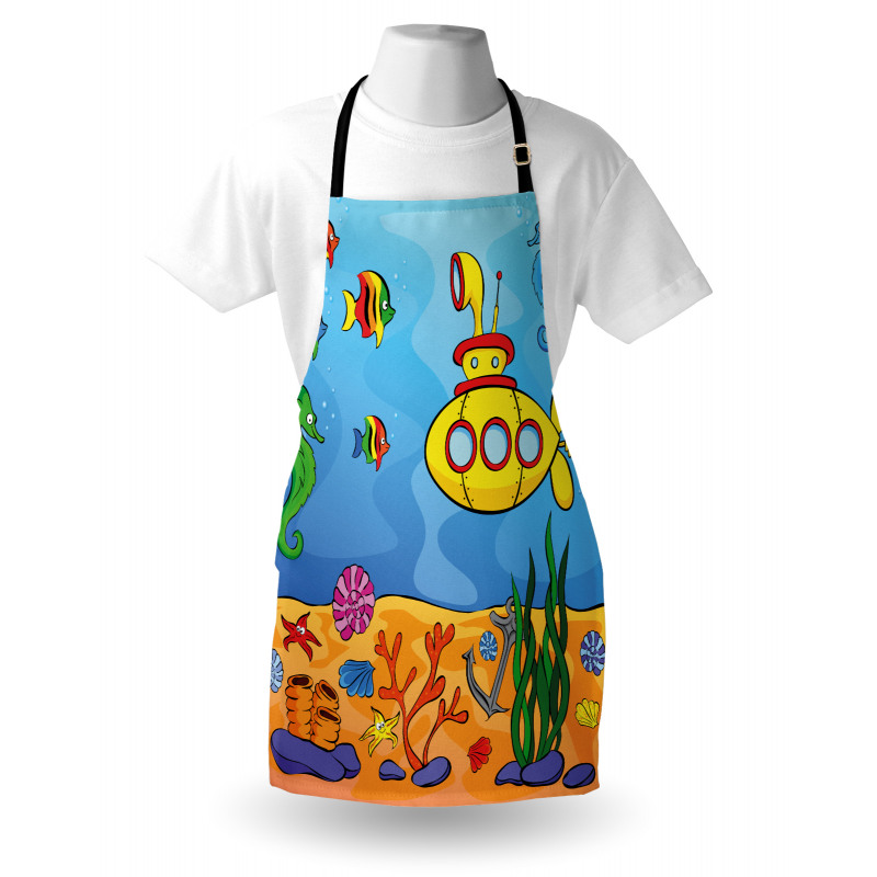 Submarine Seahorse Apron