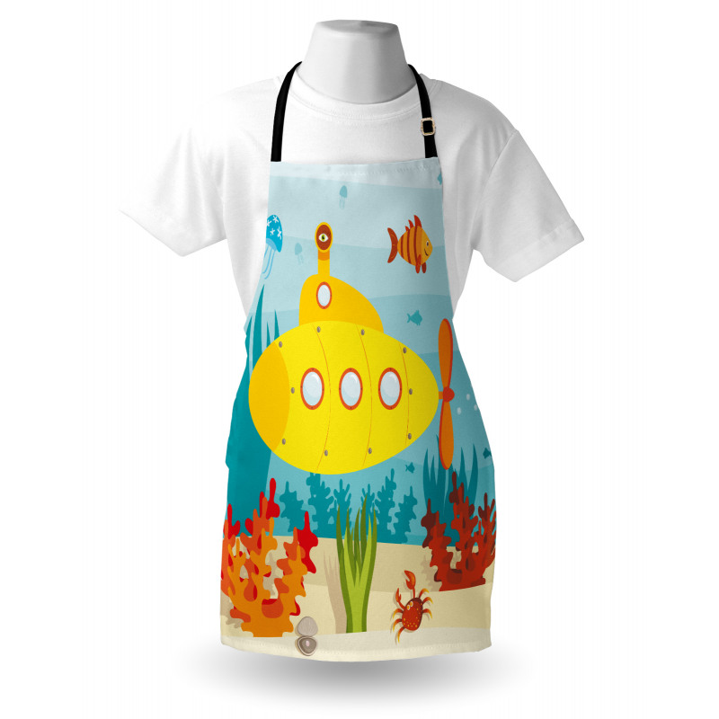 Sea Life Theme Apron