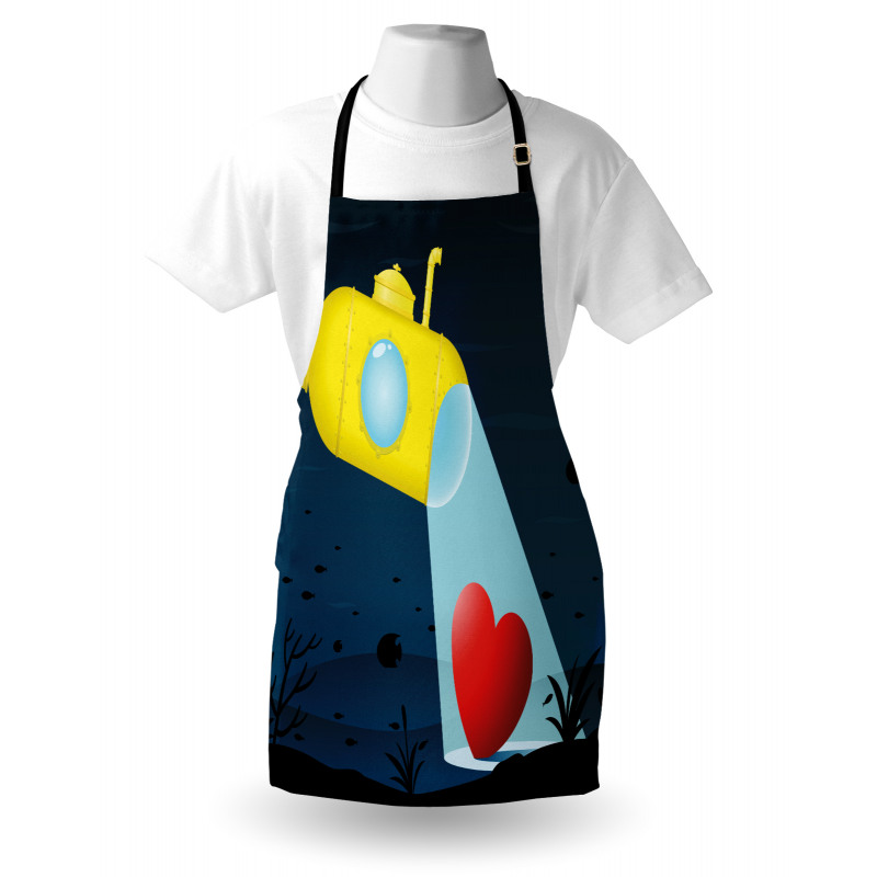 Ocean Heart Apron