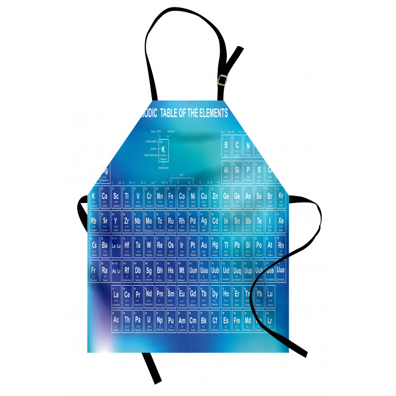 Chemistry Element Table Apron