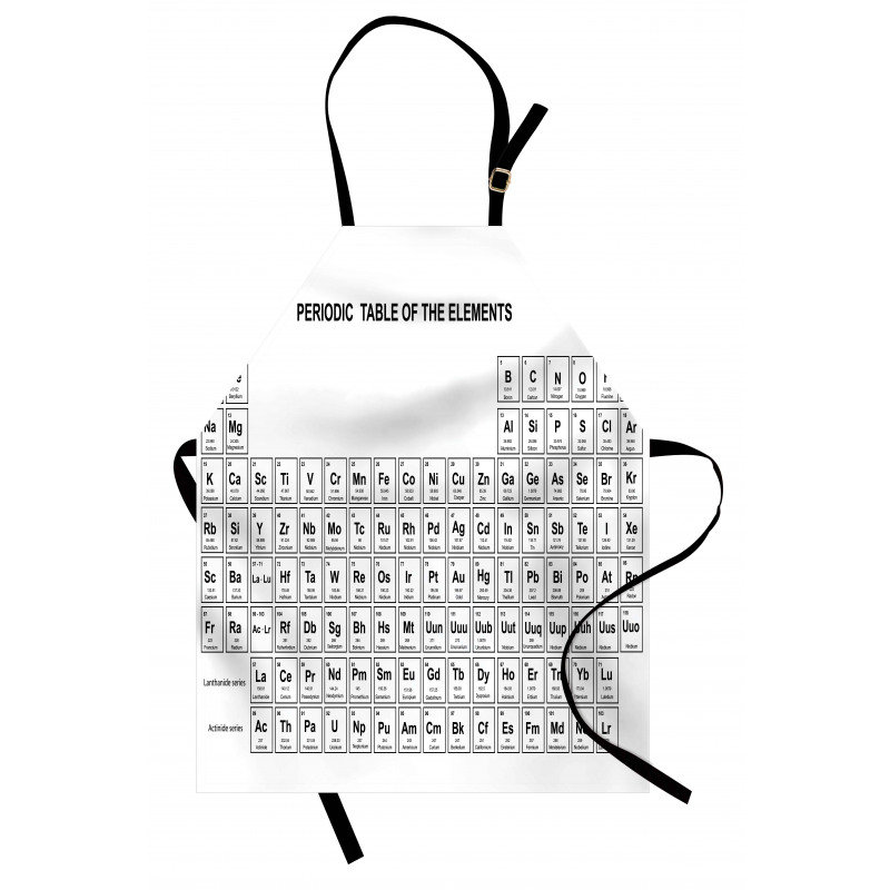 Element Table Chemisty Apron