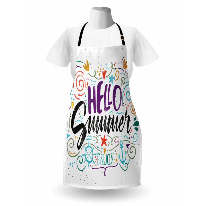 Enjoy Words with Hearts Apron