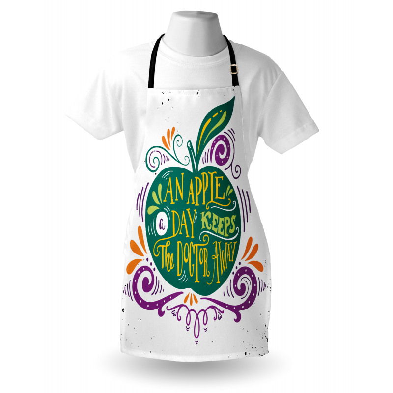 Eat Healthy Words Apron