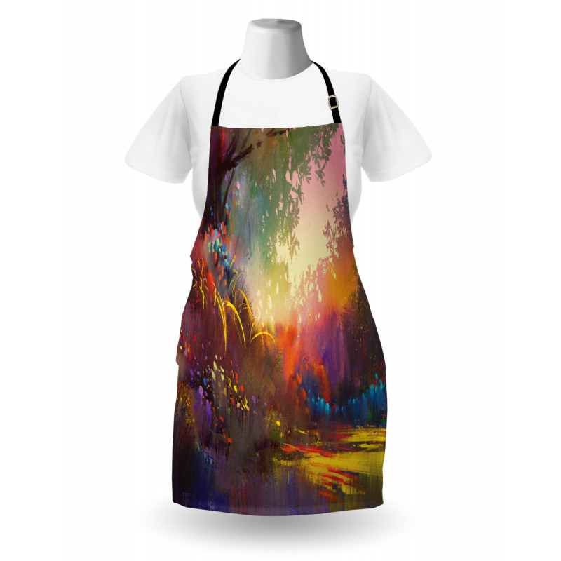 Lake Art Brush Apron