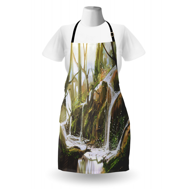 Secret Paradise Paint Apron